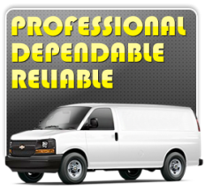 Professional dependable reliable service