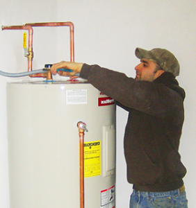 Our Downey water heater repair team installs new heaters